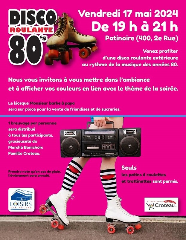 Affiche Disco 80's