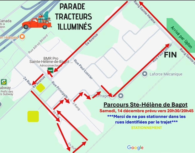 Parcours Ste-Hélène