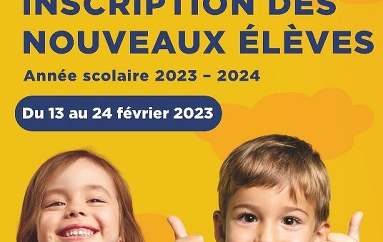 Inscription - Programme Passe-Partout - Année scolaire 2023 - 2024