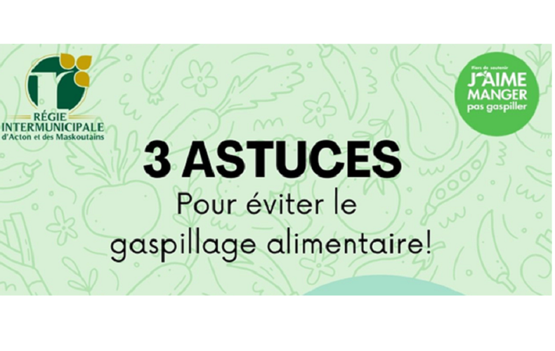 Astuces pour éviter le gaspillage alimentaire