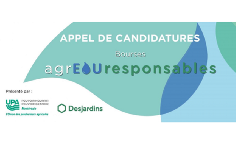 Bourses agrEAUresponsables Desjardins, il est encore temps de s'inscrire!