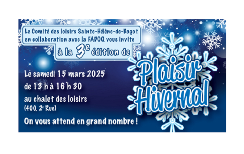 Plaisir hivernal - 3e édition